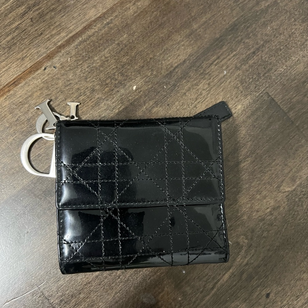 Authentic Christian Dior Compact Wallet - Picture 2 of 12